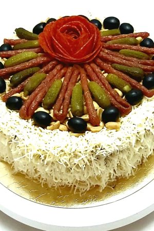 Keptos duonos tortas